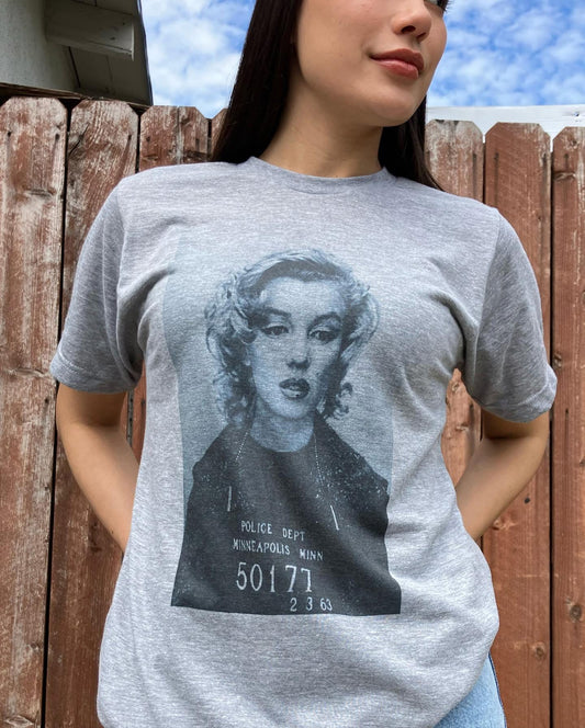 Marilyn Monroe Vintage Graphic Design T-shirt